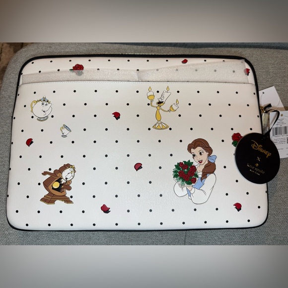 Kate Spade x Disney Beauty and the Beast Laptop Sleeve - Picture 8 of 8